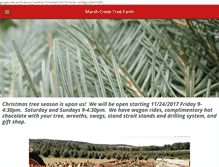 Tablet Screenshot of marshcreektree.com